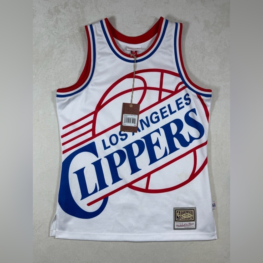 NWT Mitchell & Ness M Los Angeles Clippers Hardwood Classics Throwback NBA